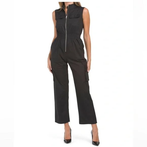 New JAPNA Utility COTTON Cargo Zip UPJumpsuit 297NTM